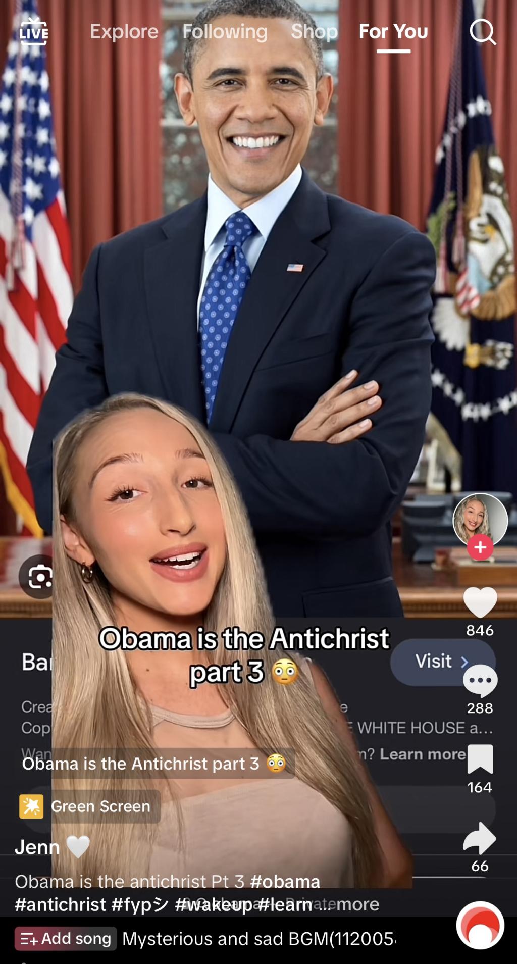 Obama is the antichrist, TT 