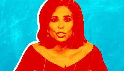 Jeanine Pirro blue