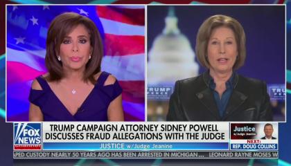 Jeanine Pirro and Sidney Powell