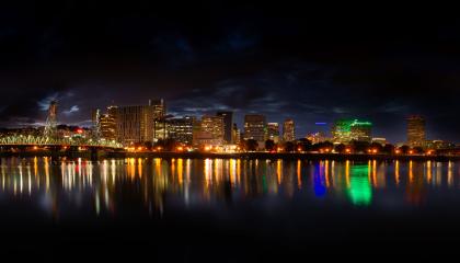 Portland Oregon skyline