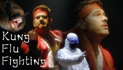 The preview image for Steven Crowder's anti-Asian "kung flu" video