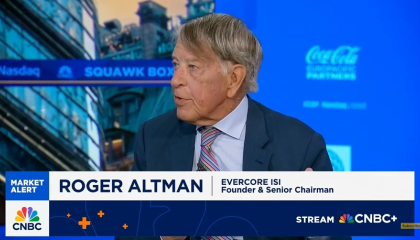 Roger Altman on CNBC's Squawk Box