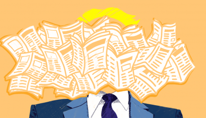 Newspaper Donald Trump