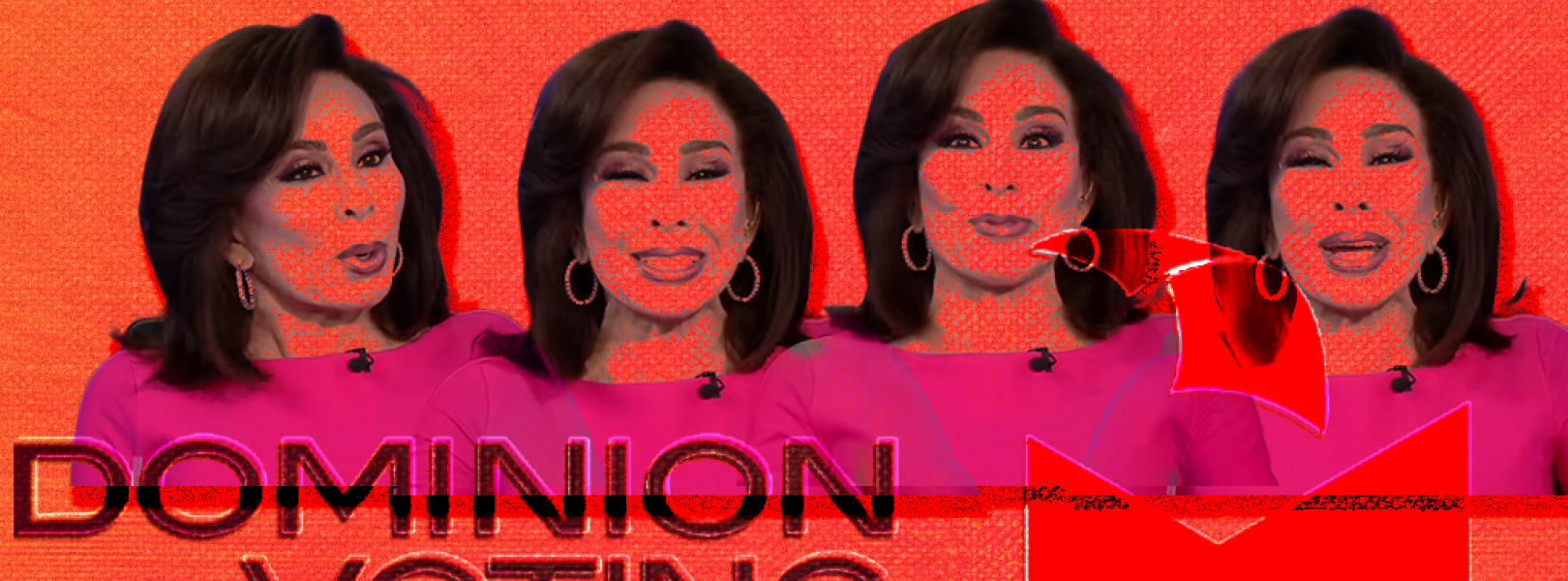 Jeanine Pirro/Dominion Voting graphic