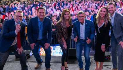 ReAwaken America cast image from Clay Clark