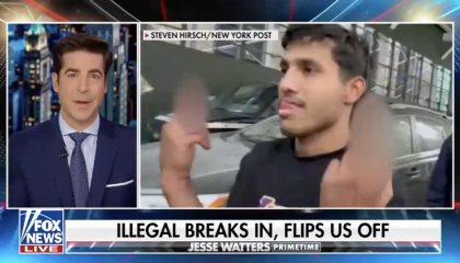 Jesse Watters Boada Double Bird Immigration