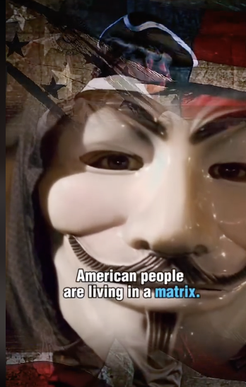 "American people are living in a matrix"