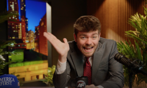 fuentes during episode of America First