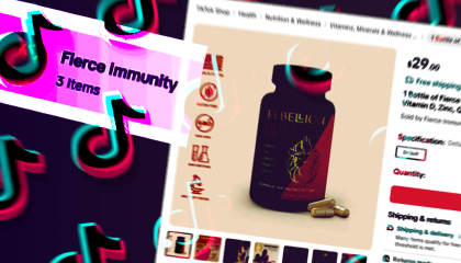 For just $58, you can supposedly “supercharge your immune system” and never get sick by taking a supplement made by someone who recently called measles a “bioweapon"